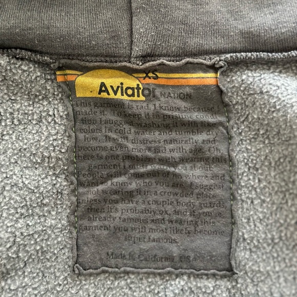 Aviator Nation 5 Stripe Hoodie - Picture 6 of 7